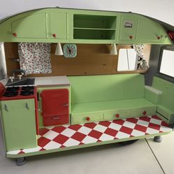 American girl Toy Camper