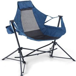 Hammock Folding Rocking Chair with Cup Drink Holder