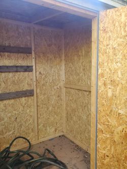 Wooden OSB Storage Shed