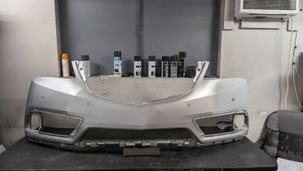 2014-2015-2016 ACURA MDX FRONT BUMPER OEM USED #10582