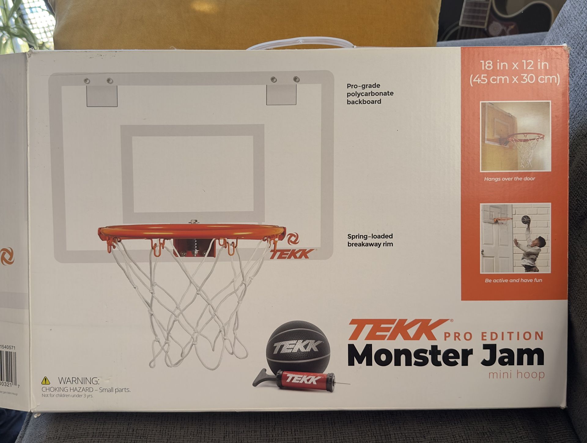 Tekk Pro Edition Monster Jam Mini Hoop (BASKETBALL)