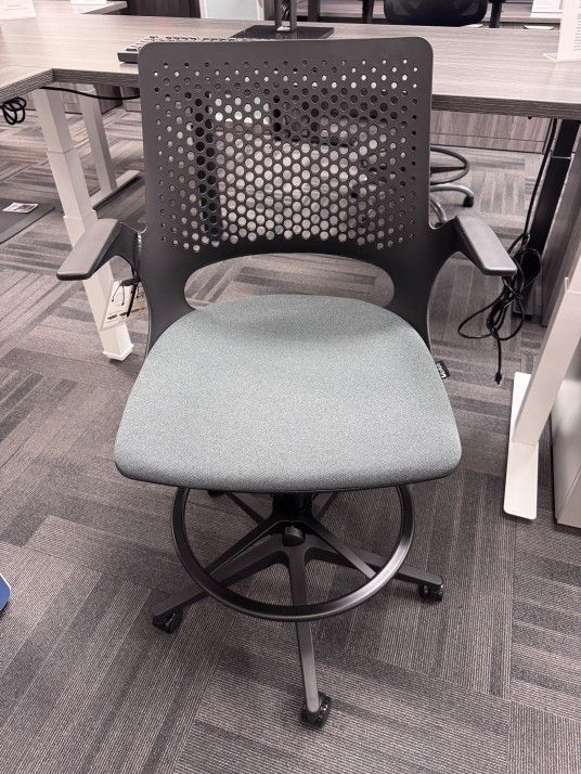 New - Konfurb Harmony Office Drafting Chair / Stool