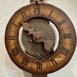 German Wooden Clock