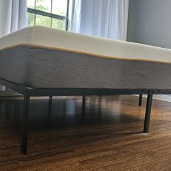 14" King Mattress + Electric Heating Topper + Moving Protector
