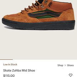New Vans Skate Zahba Mid