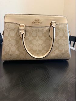 Tan Coach Bag
