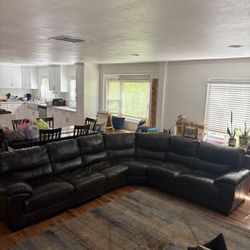 Leather sectional Sofa