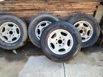 Rims and tires 50 each