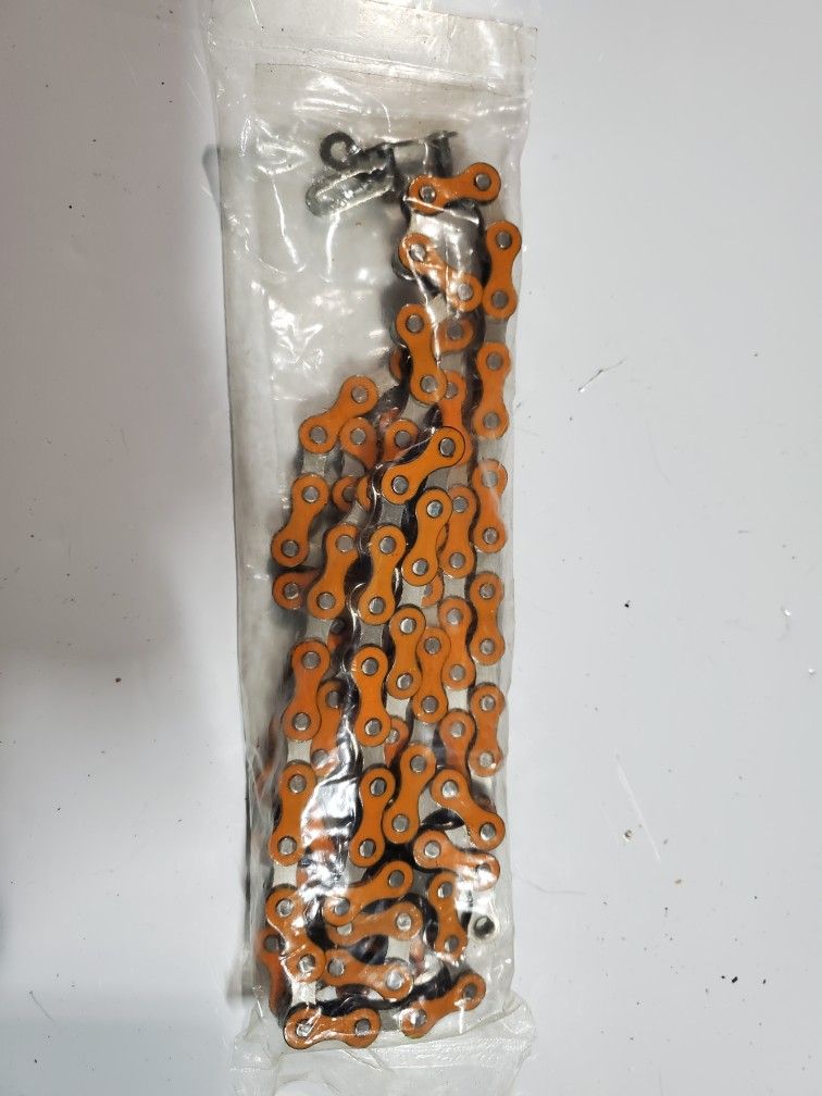 Brand New Orange Bicycle.Chain , Factory New ,