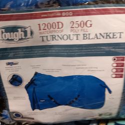 Horse Turn Out Blanket1200D Water Proof 250g Poly FILL 
