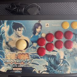 Playstation Tekken 5 Hori Arcade Fight Joy Stick -10th Anniversary (PS2)