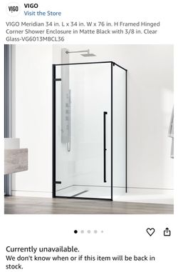 Shower córner Door