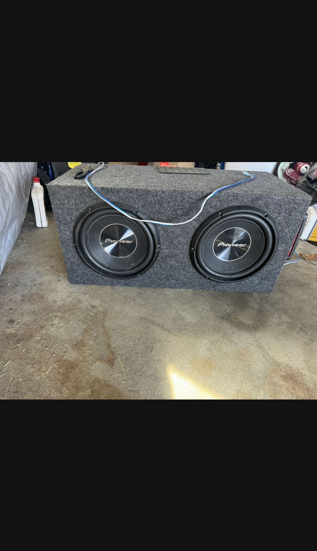 Subwoofer And 500W Amp