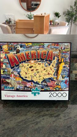 America Buffalo 2000 piece puzzle