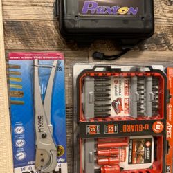 Crescent Apex u- GUARD 1/4-in x Impact Driver Bit, Flashlight 3000 Lumen And Tube Cuter