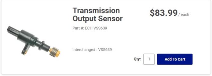 2005 Honda Civic MT vehicle speed sensor