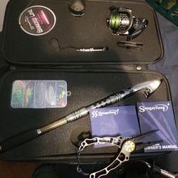 sougayilang fishing rod with case