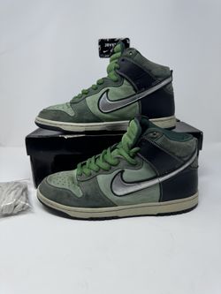 Nike Dunk Pro SB High Brut 2007  Tomatillo Green 305050-304 Rare Size 11