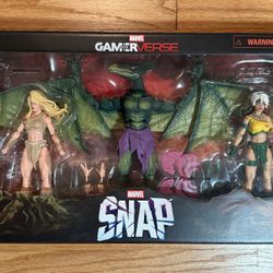 Marvel Legends Snap 3 Pack Shanna, Sauron, Rogue Sealed/New $175