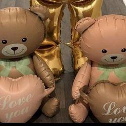 Life size 5 feet valentine bear 3 feet 