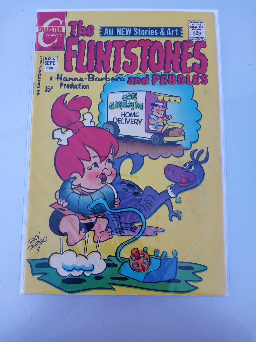 The Flintstones And Pebbles Comic Book # 6