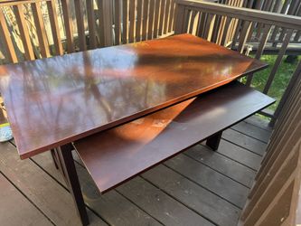 Cherry Red Large Desk