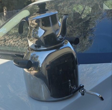 Persian Style Stainless Steel Tea Kettle Set