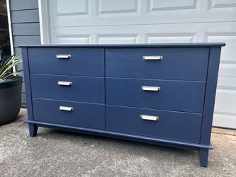 Solid wood lowboy dresser