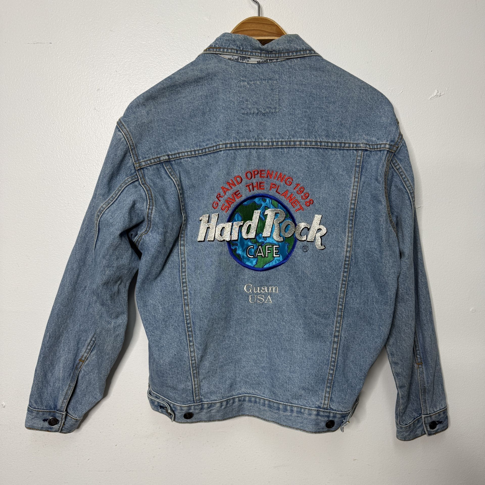 Vintage Hard Rock Cafe Trucker Jacket Adult Medium
