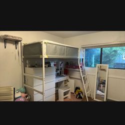 IKEA Loft Bed – Twin Size – $600 New – Buyer Disassembles