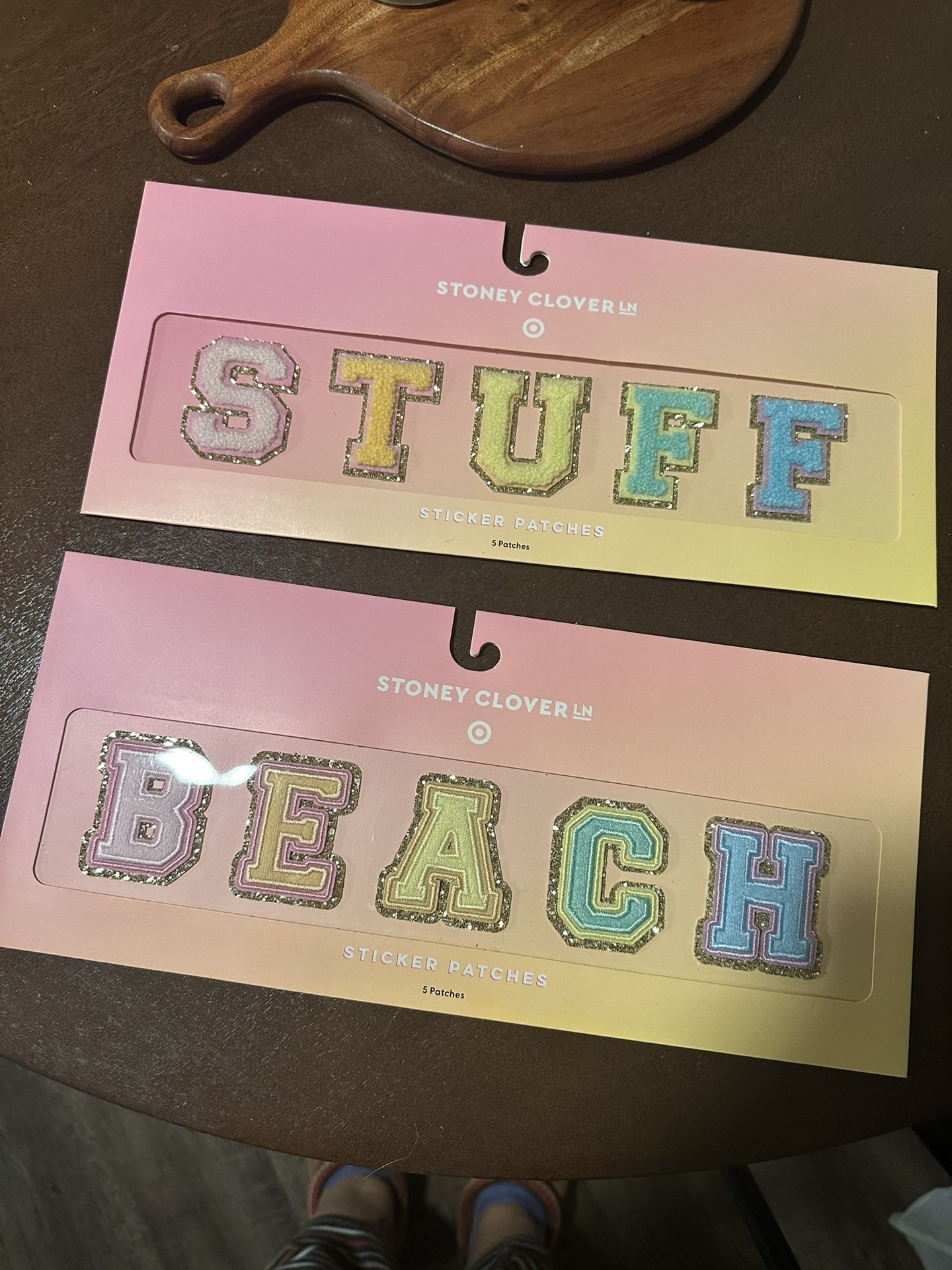 Target X Stoney Clover Patches New (both)