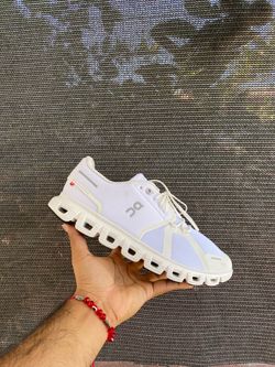 On Running Cloud 5 White Sneakers