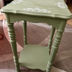 Vintage Green Table