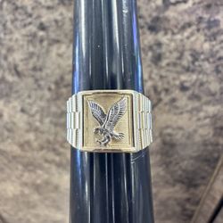 10k Eagle Ring Size 10.5