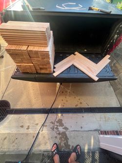 Red Oak Herringbone Flooring