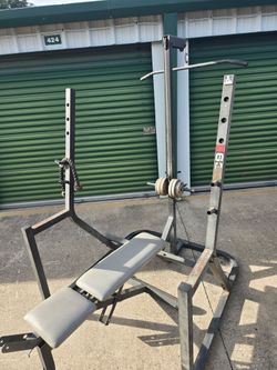 Squat Rack with bench