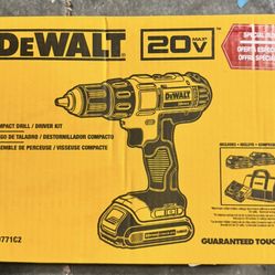 20V MAX Cordless 1/2 in. Drill/Driver, (2) 20V 1.3Ah Batteries, Charger and Bag