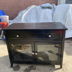 TV Stand  Glass Cabinet 