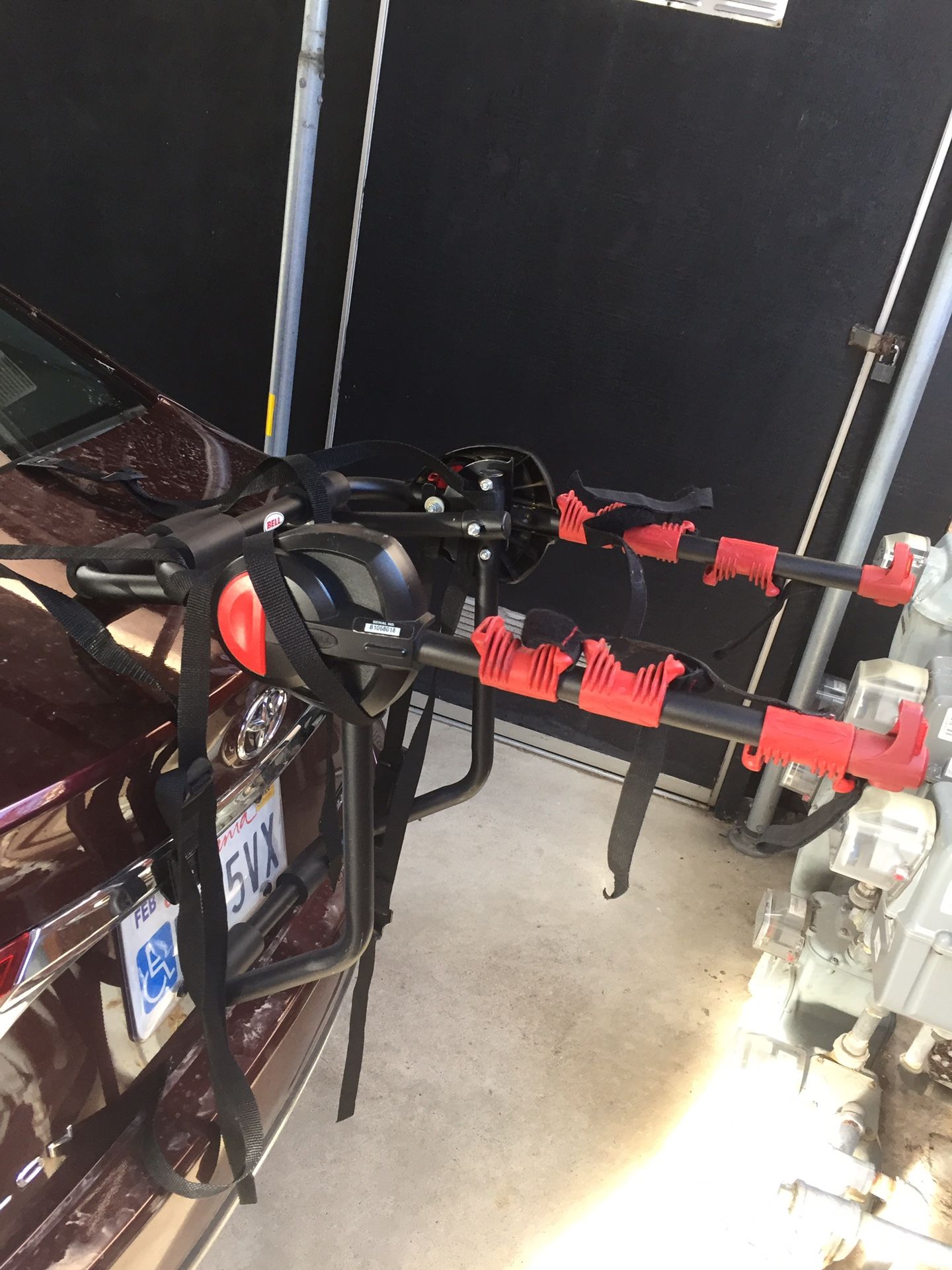 Trunk Mount Bell Bike Car Rack Bike Rack Bicycle Carrier Trunk