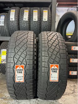 (2) 285/65/20 Goodyear