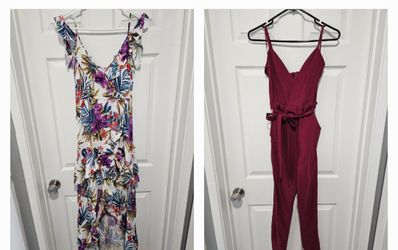 Romper and Maxi dress