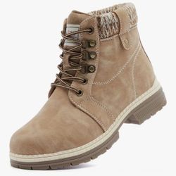 ANJOUFEMME Work Hiking Boots for Women Waterproof - Womens Outdoor