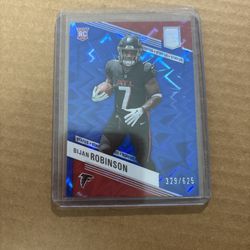 BIJAN ROBINSON 2023 PANINI DONRUSS ELITE ROOKIES STATUS EXPLOSION RC 104  /625