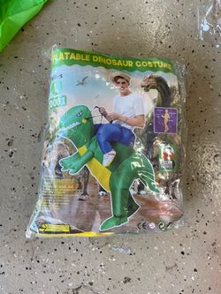Inflatable Dinosaur Ride-On Costume