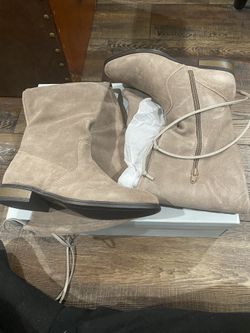 Brand New Cow Suede Knee High Boots Size 6 Sole Society Pay $160 Selling Them For $80.00