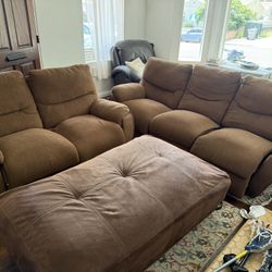 Couches and Ottoman