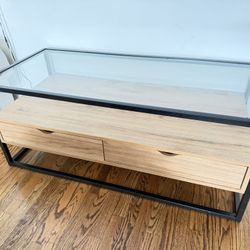 Glass Top Coffee Table
