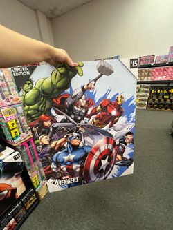 Limited Edition Marvel Canvas Art 22’ x 28’