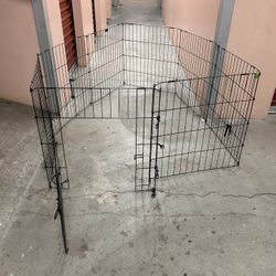 Dog  Playpen With Door , Foldable