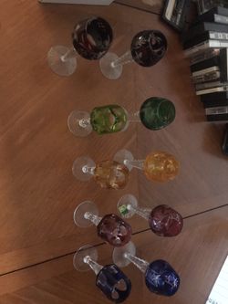 Mini Crystal Goblets 